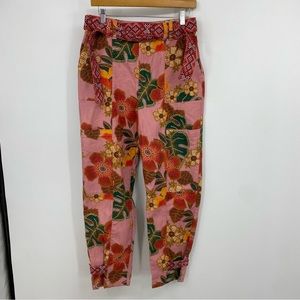 NWOT Farm Rio Esperanza Pants In Pink Rose Medium